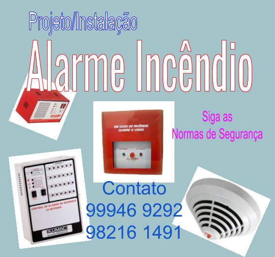 Alarme incêndio em Porto Alegre